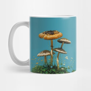 Fuzzy Fantasy Mushrooms Mug